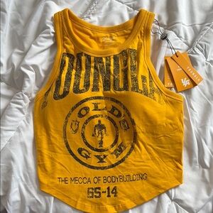 YoungLA x Gold’s tank